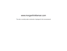 Tablet Screenshot of morganhinkleman.com